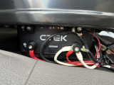CTEK急速走行充電システムを搭載しています!