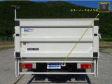 デュトロ ダブルキャブ 平ボディ 垂直PG付 4WD 2t積