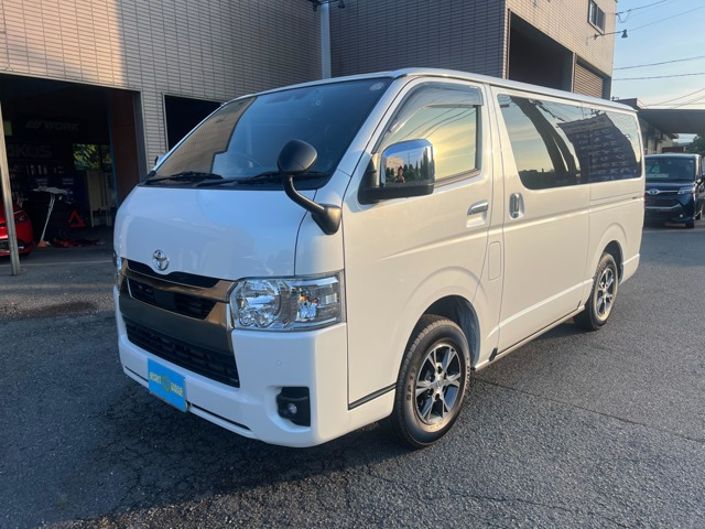 ハイエースバン 2.8 スーパーGL ダークプライム S ロング ディーゼル 4WD 両側PS パ...