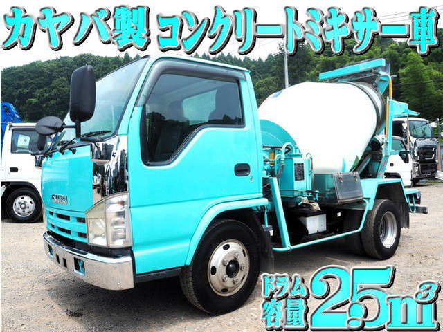 エルフ カヤバ製 コンクリートミキサー車