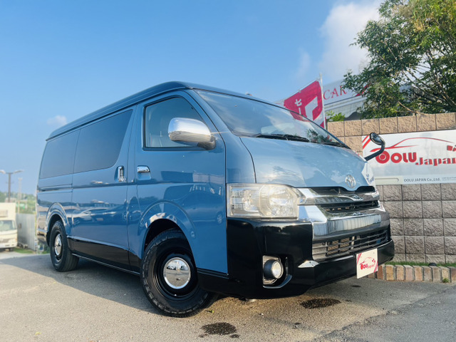 ハイエースバン  100V電源 外部電源 ベッド 全塗装済