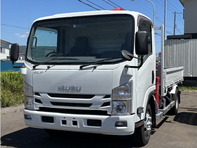 エルフ  ユニック4段/積載2.5t/5MT