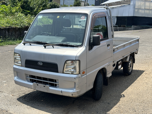 サンバートラック Sチャージャー 4WD AT 車高調 車検R8/4 軽トラ