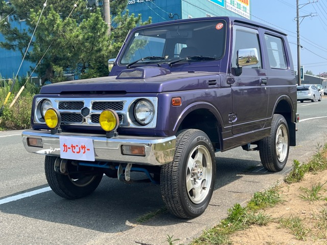 ジムニー ワイルドウインド リミテッド 4WD リフトアップ 社外クロームバンパー