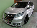 【中古車情報】ホンダ オデッセイ 2.0 ハイブリッド アブソルート ホンダセンシング EXパッケージ 本革/後席モニター/衝突軽減/禁煙 の中古車詳細（走行距離：7.4万km、カラー：シルバー、販売地域：愛知県愛西市西保町城之内）