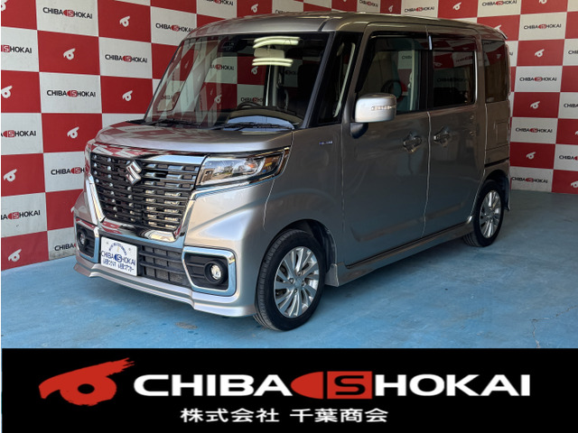 スペーシアカスタムハイブリッド(HYBRID)  GS 4WDフルセグナビ エンスタ