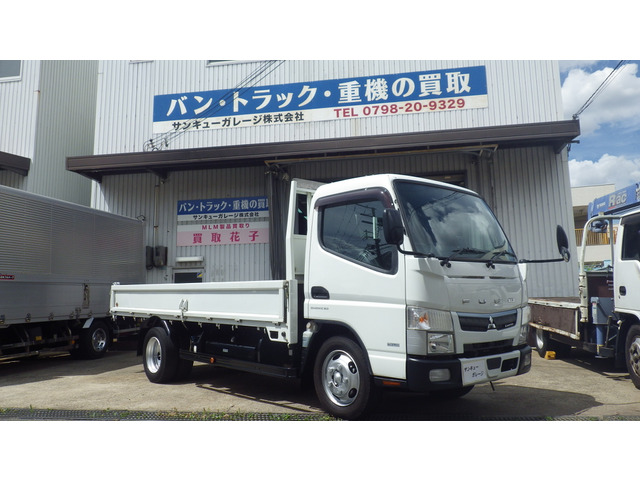 キャンター3.0 ロング 全低床 ディーゼル乗出し179.8万円/3t平/標準ロング