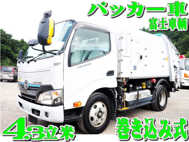 デュトロ 塵芥車 巻き込み式 パッカー車 4.3立米