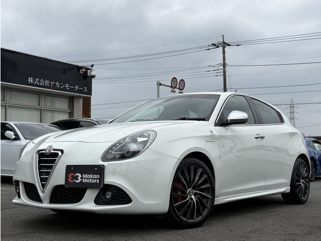 ジュリエッタ クアドリフォリオ ヴェルデ 6MT ヒーター付電動革シート ETC