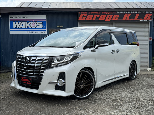 アルファード3.5 SA 4WDTEIN車高調22インチAWリアモニター