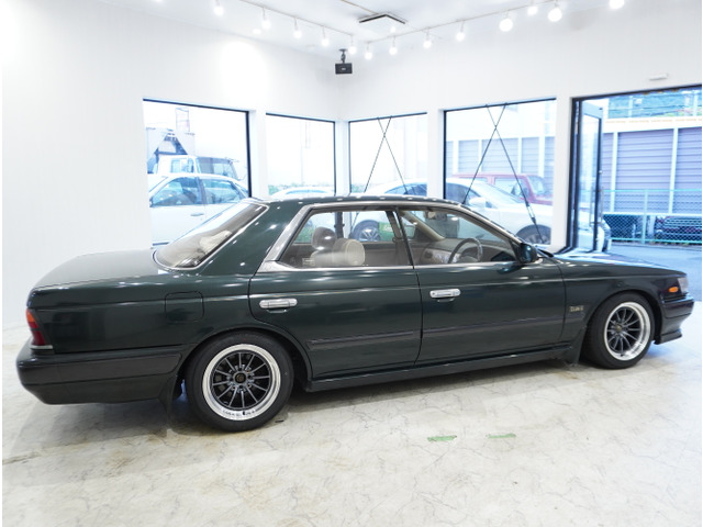 日産 ローレル メダリスト クラブSターボ 新品車高調 深リムホイール