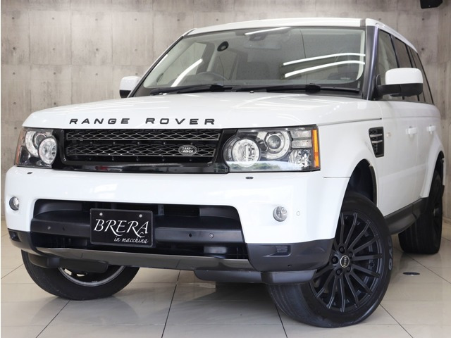 レンジローバースポーツ 5.0 V8 4WD 黒革 TVナビBT接続FSRカメラ