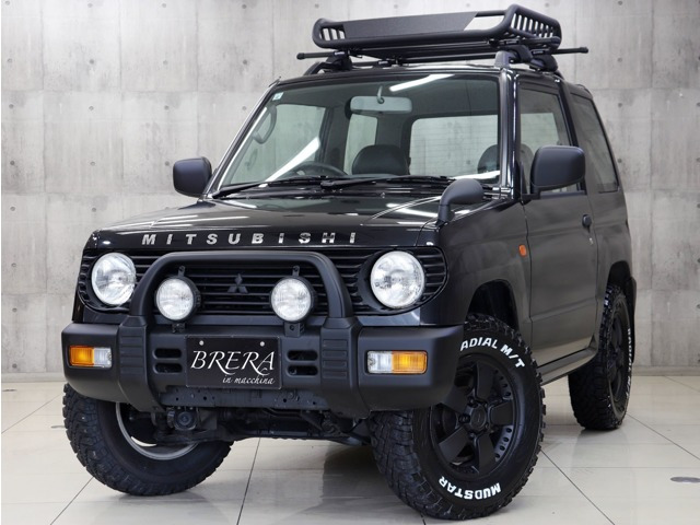 パジェロミニXR-I 4WD新品タイヤ 新品ルーフラック BT接続