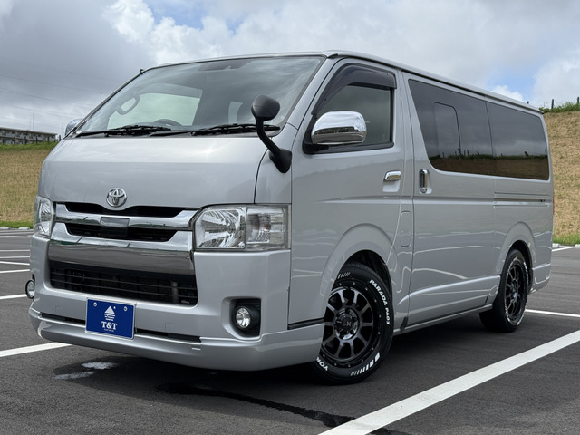ハイエースバン2.8 スーパーGL ロング ディーゼル 4WD永続2年毎車検化に構造変更可能!