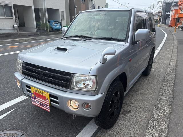 パジェロミニ XR 4WD ドラレコ ETC ナビ TV キーレス