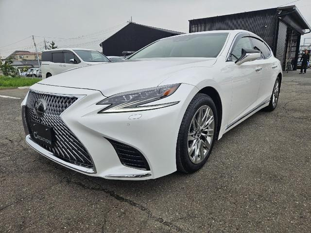 LS500 Iパッケージ 4WDワンオーナー クリアランスソナー ナビ