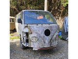 ハイエース 3.0 デラックス ロング ディーゼル 4WD ☆制作作業中☆キッチンカーカスタ...