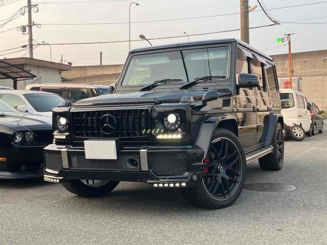 Gクラス G350 ブルーテック 4WD G63フェイスエアロ コンビハンドル