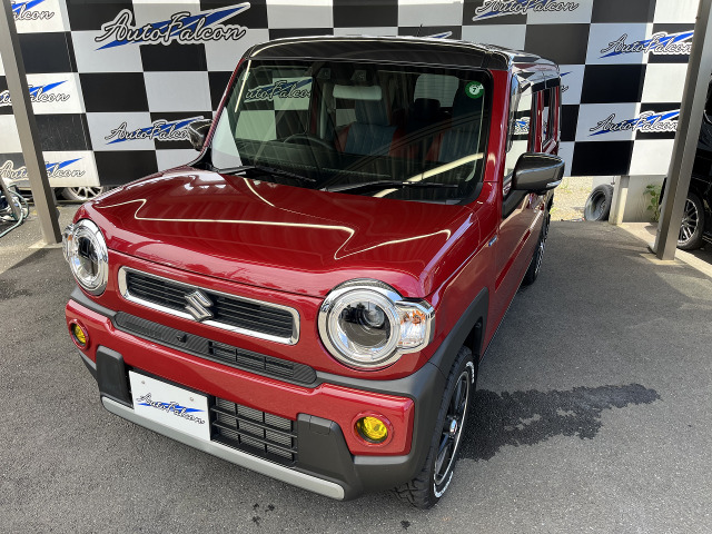ハスラー ハイブリッド(HYBRID) Xターボ 4WD 純正9インチナビ Aftermarketアルミ シートカバ