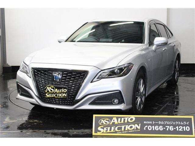 クラウン ハイブリッド 2.5 S Four スポーツスタイル 4WD 特別仕様車 内装赤ステッチ入