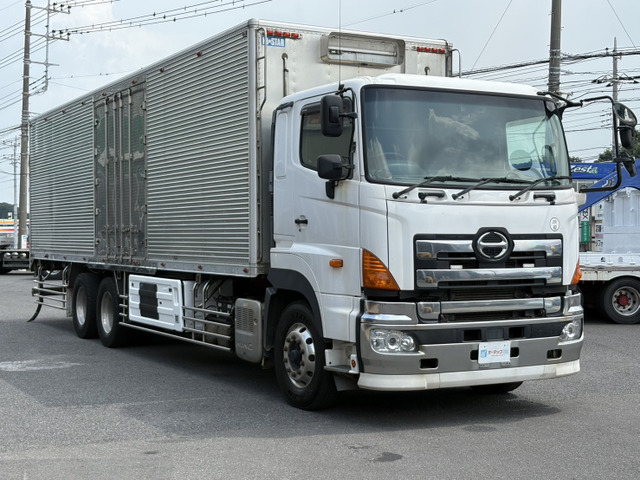 日野 プロフィア 冷凍冷蔵車 2デフ Wサイド観音 総輪エアサス の中古車