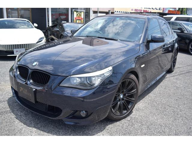 5シリーズセダン 525i Mスポーツ パッケージ ブラック塗装済み純正アルミ 純正ナビ