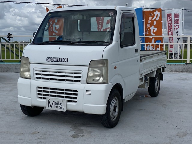 キャリイKC エアコン3方開 3ヶ月自社保証/エアコン/MT/