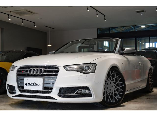 S5カブリオレ3.0 4WD正規ディーラー車 KW車高調 AGIO