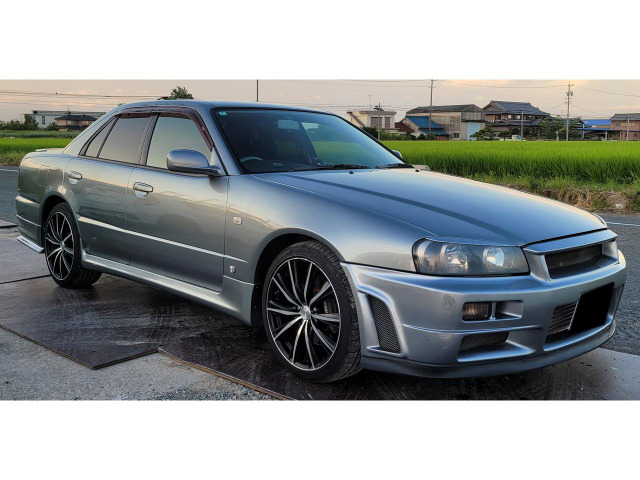 スカイライン 2.5 25GT ターボ 2年車検、hksインテーク