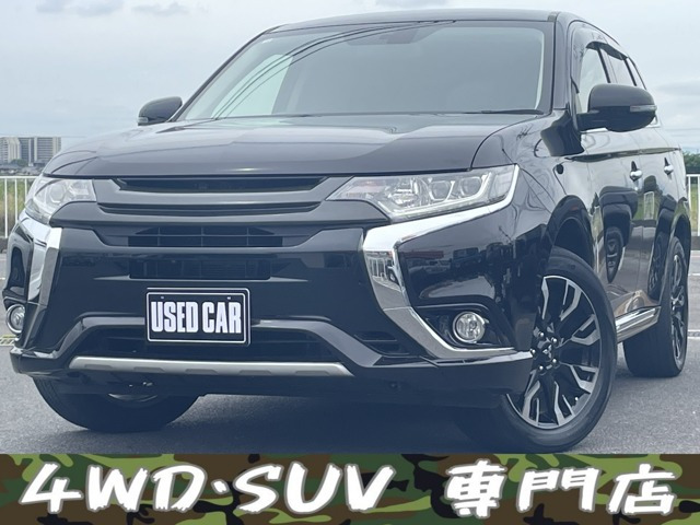アウトランダーPHEV2.0 G ナビパッケージ 4WD全方位カメラ 電動Rドア 記録簿 席ヒーター