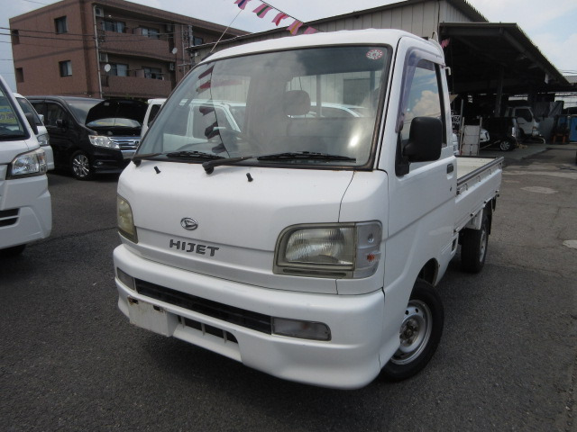 ハイゼットトラックエアコン パワステ ツインカムスペシャル 4WD二年車検整備付き支払総額28万円