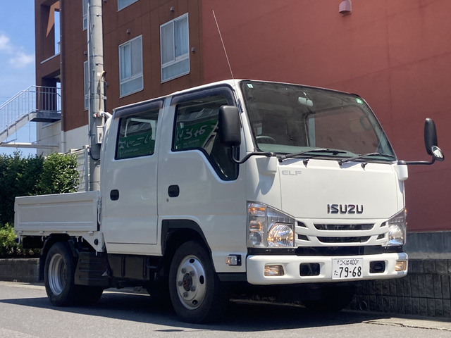 エルフ 3.0 ダブルキャブ フルフラットロー ディーゼル 4WD Wキャブ・ 4WD・オートマ...