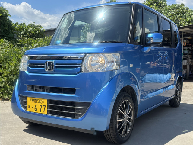 N-BOX+G 車いす仕様車ナビTV スマートキー スローパー