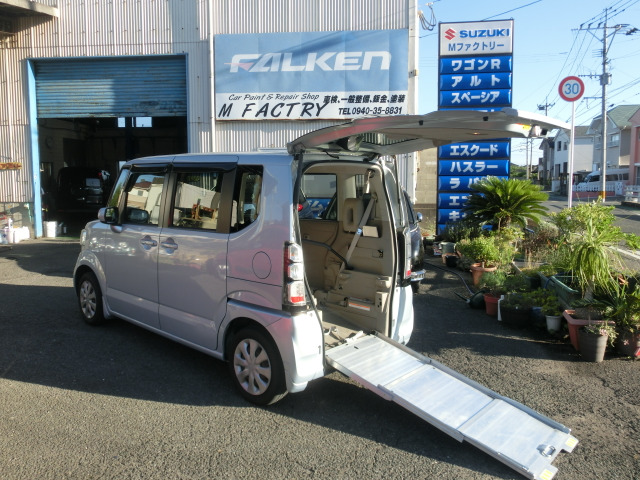 N-BOX+G Lパッケージ 車いす仕様車電動ウインチ付き Rシート付 4人乗り