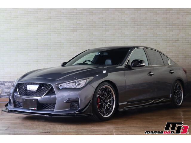 スカイライン3.0 400RLargus車高調WORK19インチ
