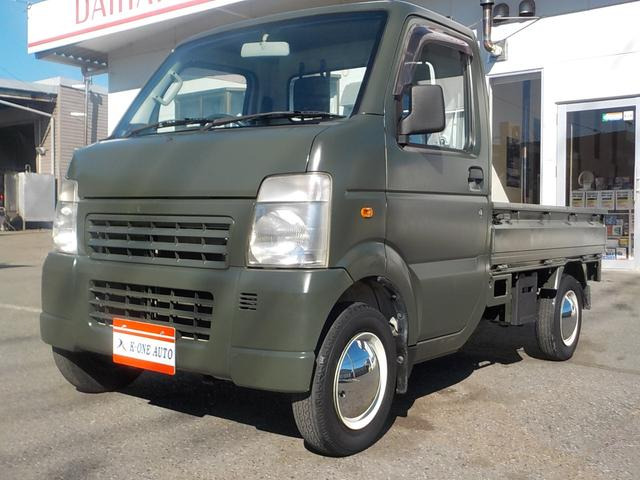 キャリイ KC エアコン パワステ 4WD 新品12インチベンプラホイールキャップ