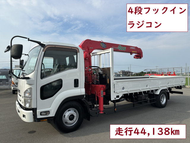 フォワード  4段クレーン車 4Tトラック