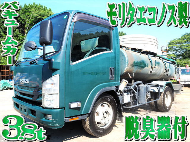 エルフ  衛生車 バキュームカー 脱臭器付