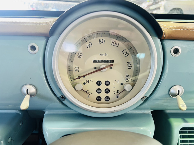 日産 パオ 1.0 キャンバストップ の中古車詳細 (103,700km, ブルー