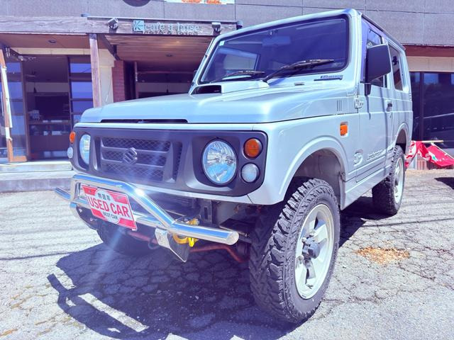 ジムニー ランドベンチャー 4WD Aftermarketバンパー Aftermarketサスショック 5速MT