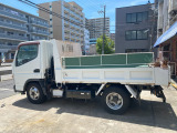 キャンター 3.0 ダンプ 全低床 ディーゼル 4WD 低走行・4WDダンプ