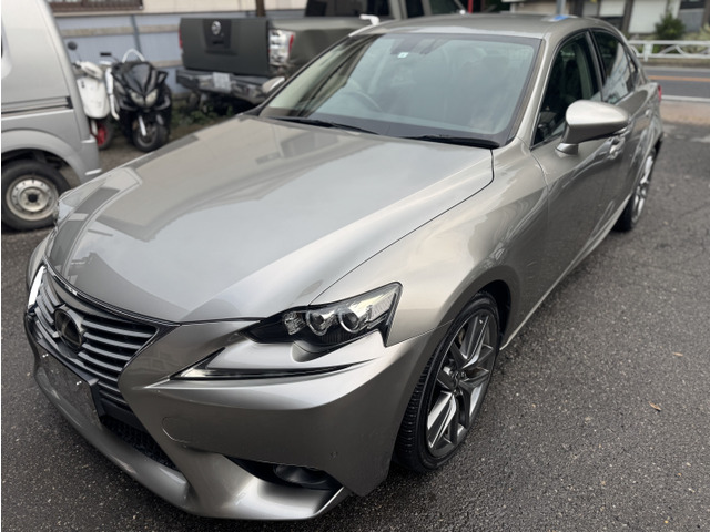 IS 250 Fスポーツホイール ハーフレザーシート