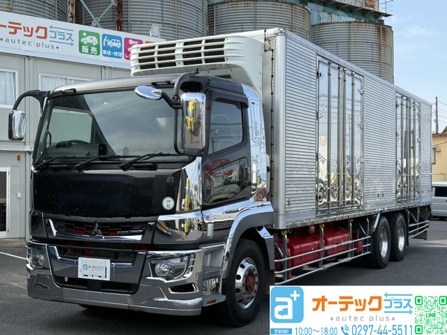 スーパーグレート 冷蔵冷凍車 デンソー製冷凍機 ダブルサイド観音扉
