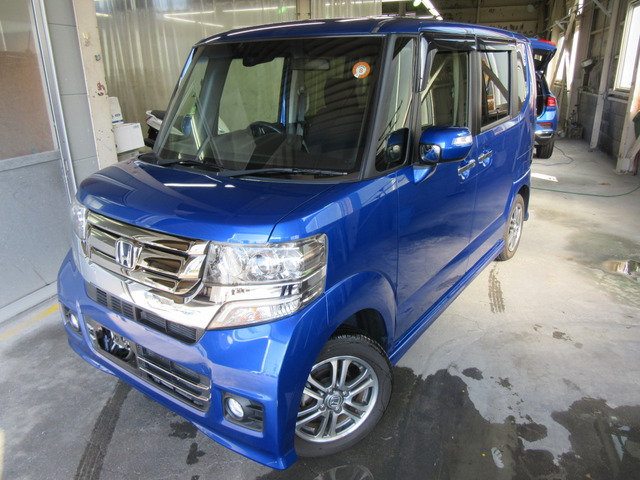 N-BOXカスタム G Lパッケージ 走行1万㎞未満 ナビ Bカメラ ETC