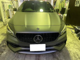 CLAシューティングブレーク AMG CLA45 4マチック 4WD マットラッピング