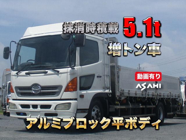 レンジャー  増トンアルミブロック平ボディ積載5.1t