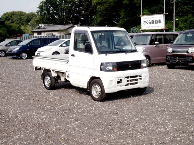 ミニキャブトラックみのり 4WD車検ありーエアコンーパワステー農業用