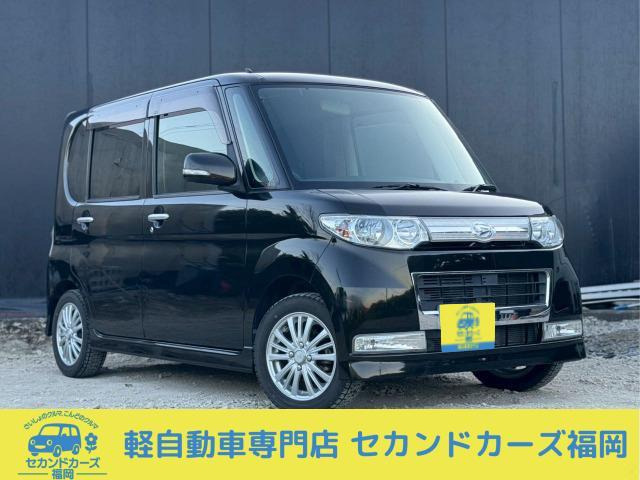 タントカスタム V セレクション ターボ ☆電動スライドドア☆ナビ☆TV☆保証付☆