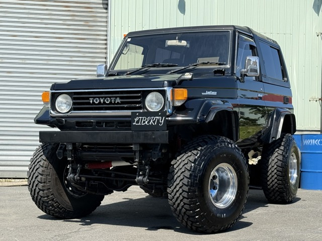 ランドクルーザー704.2 ZX FRPトップ ディーゼル 4WDリフトアップ 1ナンバー 37インチ