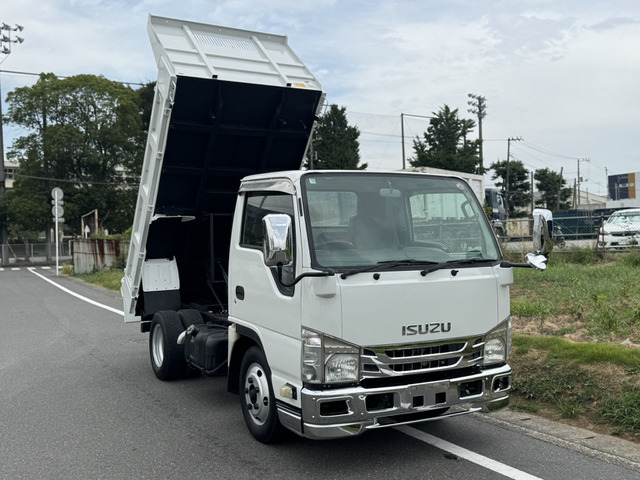 エルフ3.0 強化ダンプ フルフラットロー ディーゼル車検付・最大積載量 3,000kg